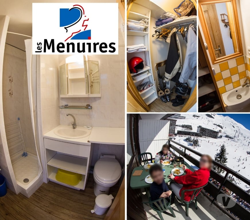 location saisonniere Savoie St Martin de Belleville - Photos Vivastreet Les MENUIRES la Croisette 6 pers