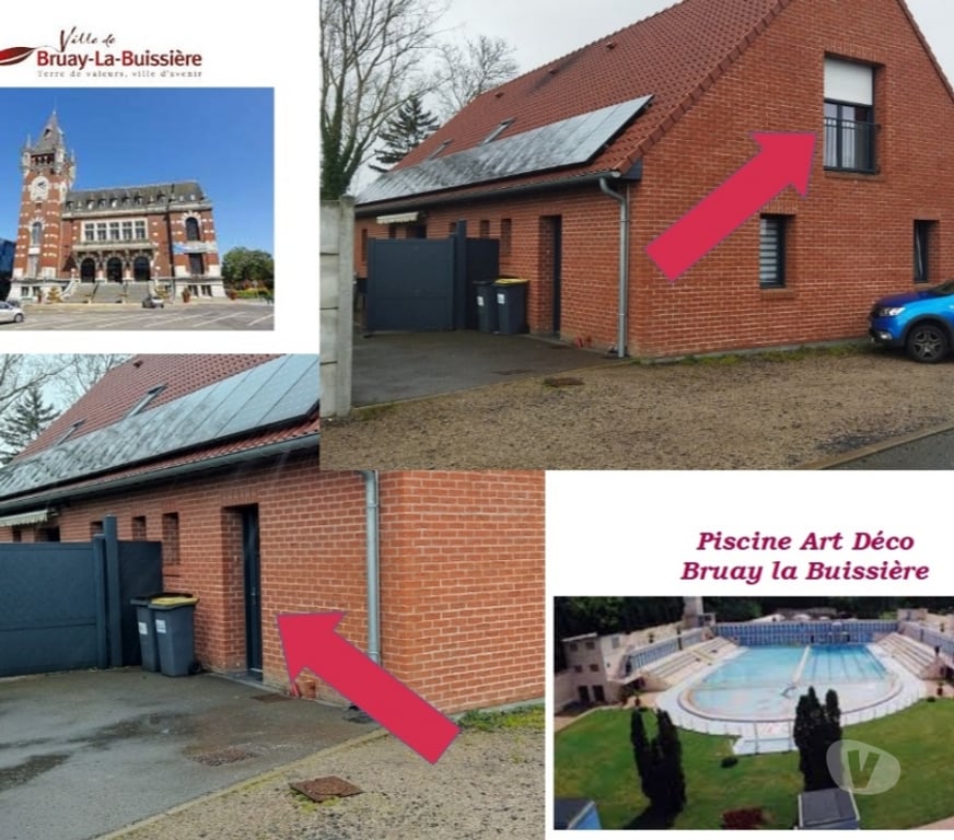 location saisonniere Pas-de-Calais Bruay la Buissiere - 62700 - Photos Vivastreet Appart 4 pers à BRUAY la B 48 € nuit