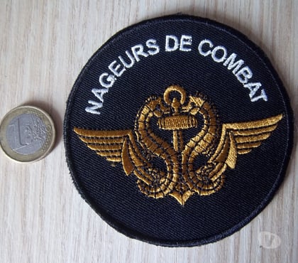 Collections Valognes Manche - Photos Vivastreet écusson obsolète !! nageur de combat ou plongeur