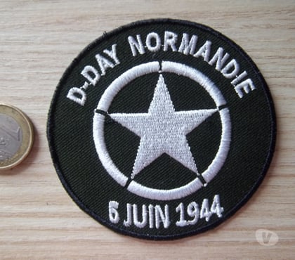 Collections Valognes Manche - Photos Vivastreet écusson D-Day Normandie 6 juin 1944 insigne militaire
