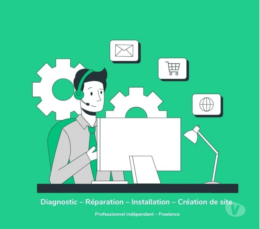 Dépannage ordi Mac / PC / portable Puy-de-Dôme Clermont Ferrand - Photos Vivastreet Dépannage Informatique 63 – Clermont-Ferrand et alentours