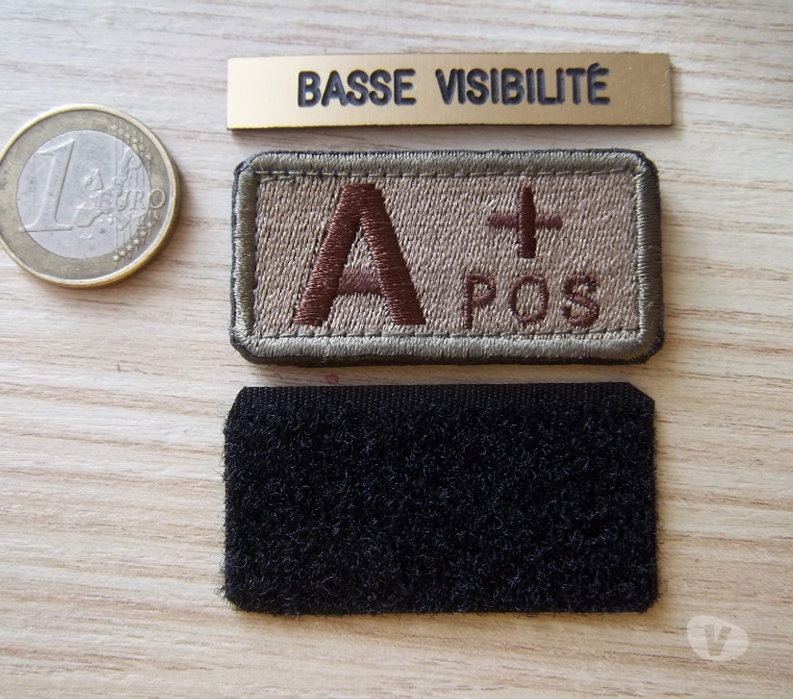 Collection Manche Valognes - 50700 - Photos Vivastreet écusson neuf ! groupe sanguin A+ positif