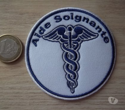Collections Valognes Manche - Photos Vivastreet écusson aide soignante patch brodé à coudre