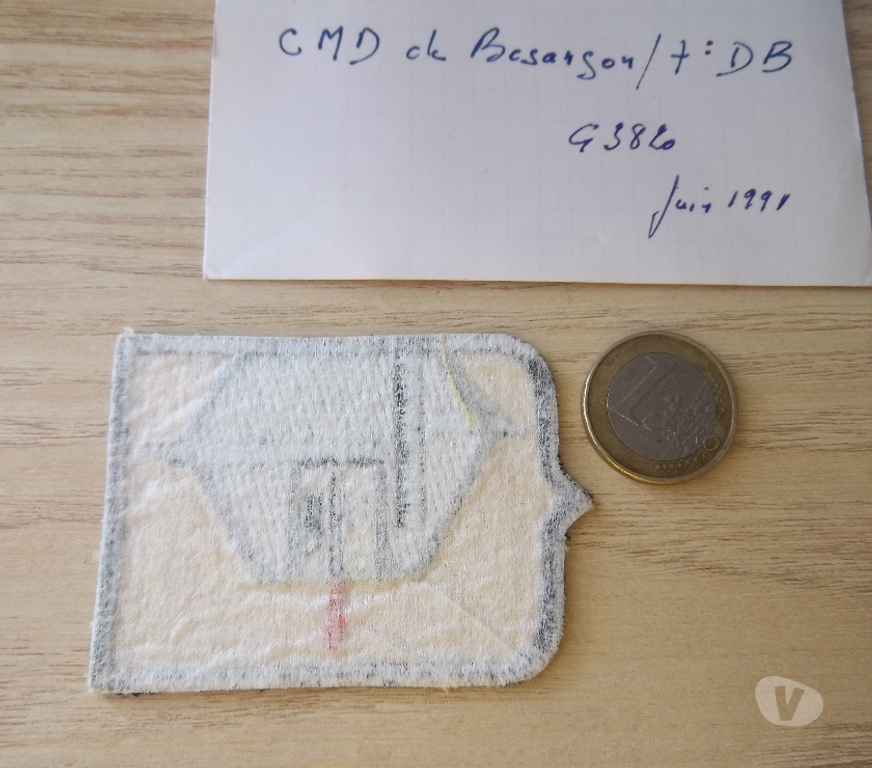 Collection Manche Valognes - 50700 - Photos Vivastreet écusson circonscription militaire défense Besançon