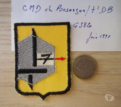 Collection Valognes Manche - Photos Vivastreet écusson circonscription militaire défense Besançon