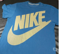 T-shirt Nike bleu & jaune – Taille XL