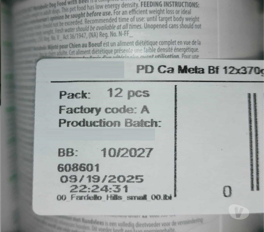 Services, accessoires animaux Var Frejus - 83600 - Photos Vivastreet 12 Boîte Pâtée pour Chien