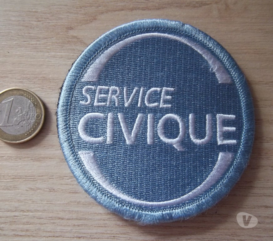 Collection Manche Valognes - 50700 - Photos Vivastreet écusson service civique insigne tissu