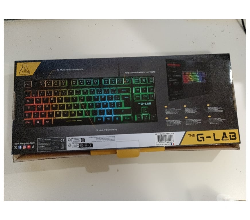 Informatique Paris Paris 6ème ardt - 75006 - Photos Vivastreet clavier gamer mini RGB multi couleur animer PC PS4 PS5 XBOX