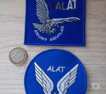 Collection Valognes Manche - Photos Vivastreet lot 2 écussons aviation légère Armée de terre (ALAT)