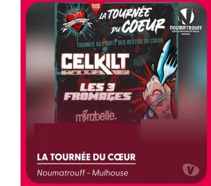 Billets spectacles Mulhouse Mulhouse - Photos Vivastreet 2 places pour La Tournée du Coeur II jeudi 27 novembre