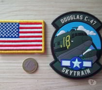 lot écussons collection Normandie Douglas C47 D