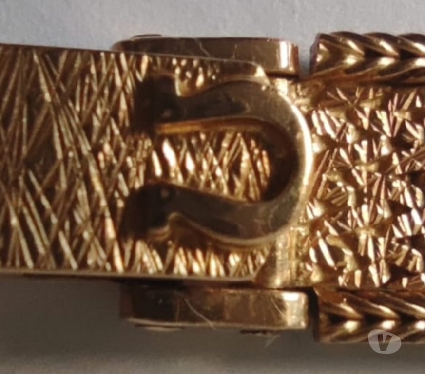Collection Val-d'Oise Bernes sur Oise - 95340 - Photos Vivastreet Montre Bracelet Tressée OMEGA GENEVE Lady Or Jaune 18K