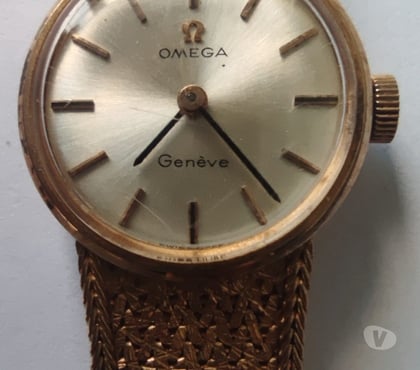 Collections Bernes sur Oise Val-d'Oise - Photos Vivastreet Montre Bracelet Tressée OMEGA GENEVE Lady Or Jaune 18K
