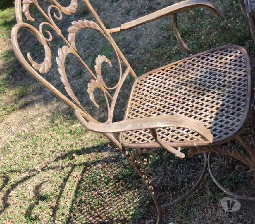 Ameublement & art de la table Val-d'Oise Bernes sur Oise - 95340 - Photos Vivastreet Rare ;Ensemble De Jardin De 7 Pièces En Fer Forgé