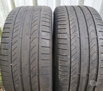 2 pneus été 255 45 19 100V Continental envoi rapide poss