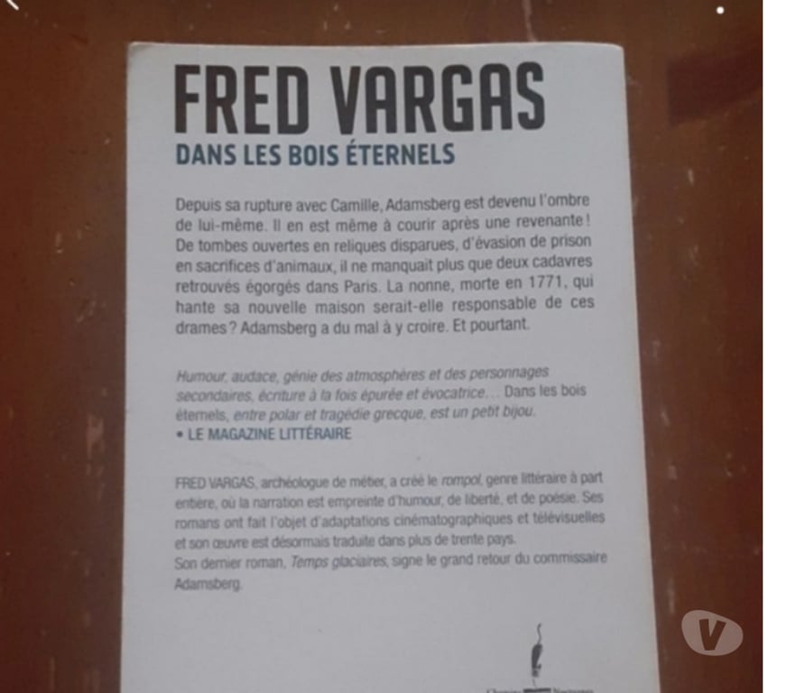 Livres occasion Eure-et-Loir Marchezais - 28410 - Photos Vivastreet Livre "Dans les bois éternels"