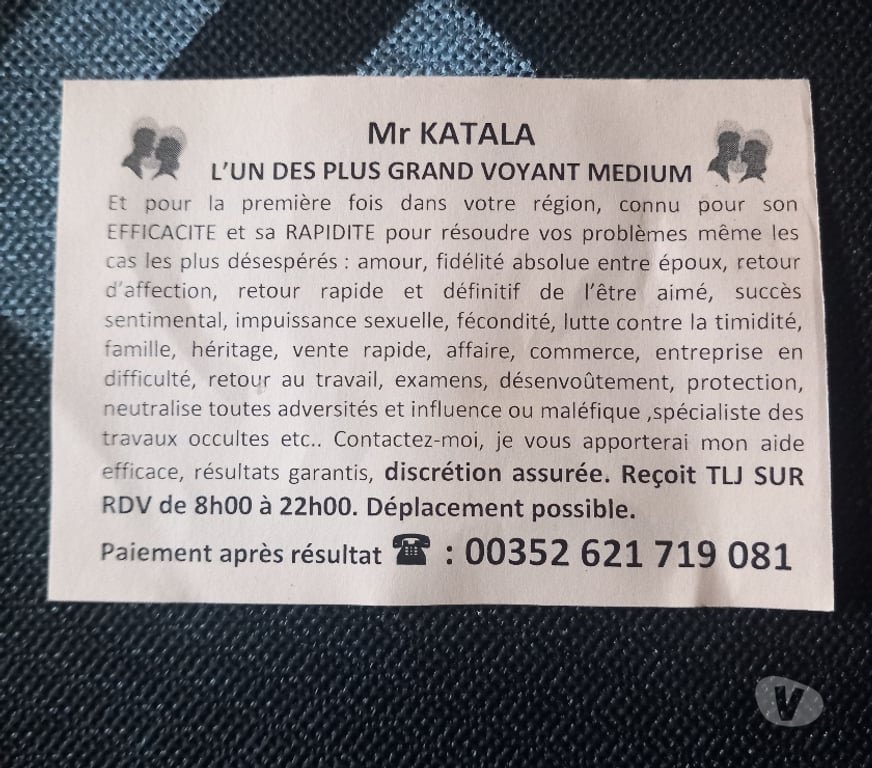 Horoscope - Voyance Aube Bouy Luxembourg - 10220 - Photos Vivastreet 🇱🇺 MARABOUT AFRICAIN MR KATALA 🇱🇺