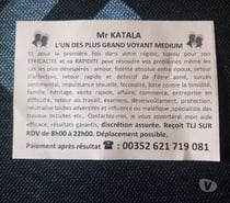 🇱🇺 MARABOUT AFRICAIN MR KATALA 🇱🇺