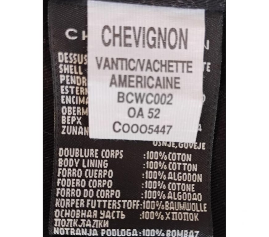 Vêtements occasion Vienne Buxerolles - 86180 - Photos Vivastreet Veste blouson Cuir marque originale Chevignon® Neuf