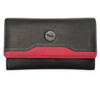 Grand portefeuille femme cuir