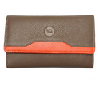 Grand portefeuille femme cuir