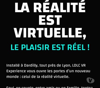 Billets spectacles Dardilly Rhône - Photos Vivastreet Jeux virtuels 3D LDLC Dardilly