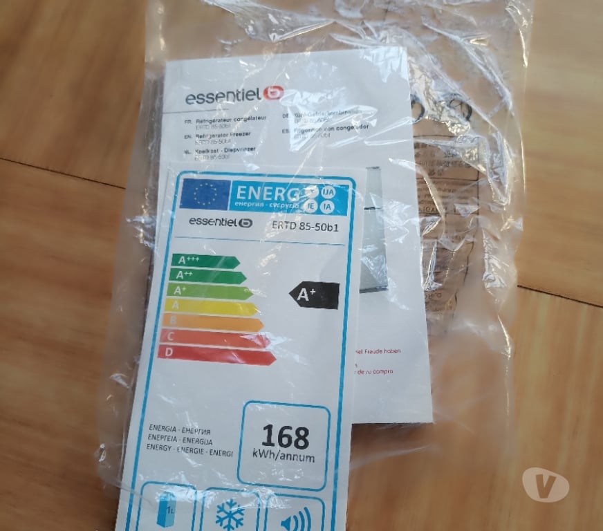 Electroménager occasion Seine-Saint-Denis St Ouen - 93400 - Photos Vivastreet Réfrigérateur compact essentiel classe A