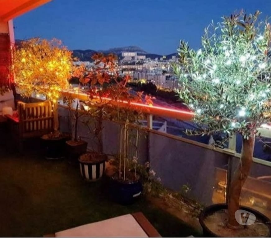 Appartement meublé Bouches-du-Rhône Marseille - Photos Vivastreet T3 4 90m2 Dernier étage Vue et Luminosité Exceptionnelles