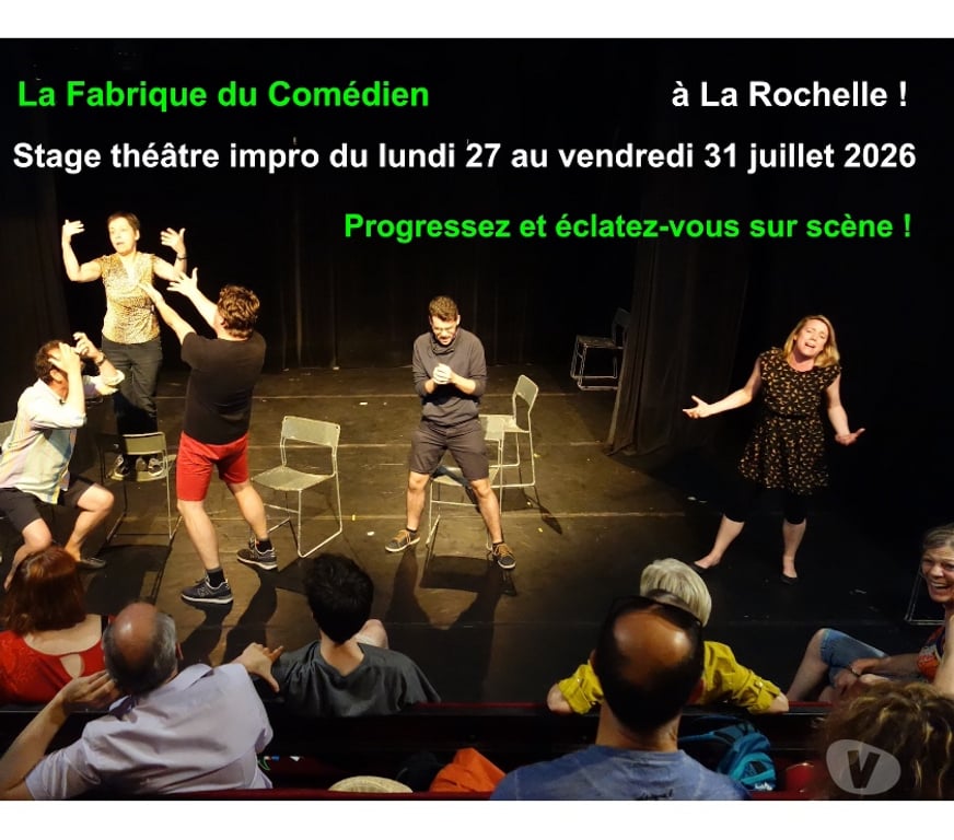 Musique - Théâtre - Danse Charente-Maritime La Rochelle - 17000 - Photos Vivastreet Stage theatre improvisation juillet La Rochelle