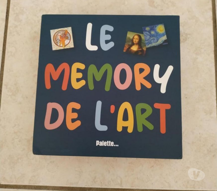Jeux - Jouets Ardèche Ardoix - 07290 - Photos Vivastreet Jeu Le Memory de l'art (Neuf)