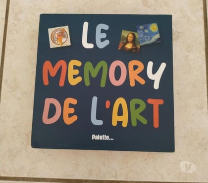 Jeux jouets occasion Ardoix Ardèche - Photos Vivastreet Jeu Le Memory de l'art (Neuf)