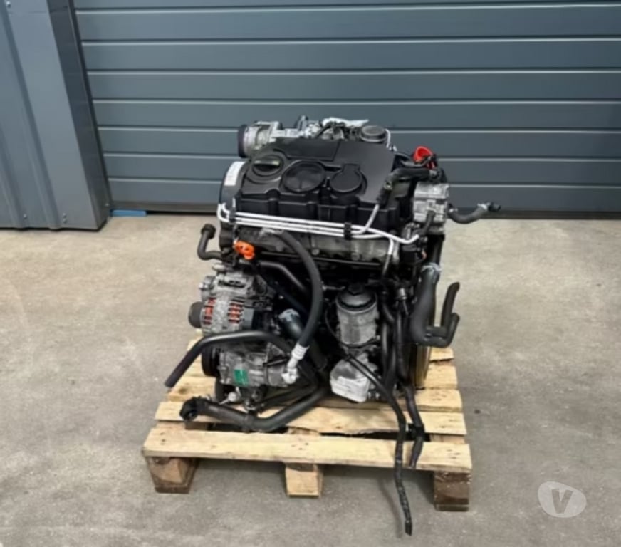 Pièces et services auto Paris Paris 1er ardt - 75001 - Photos Vivastreet Moteur Volkswagen 1.9 TDI code: BKC complet, garantie