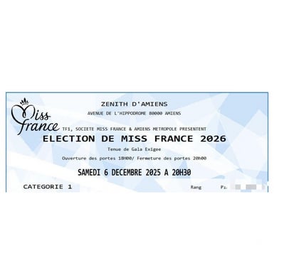 Billets spectacles Amiens Amiens - Photos Vivastreet Places Miss Élection France 2026