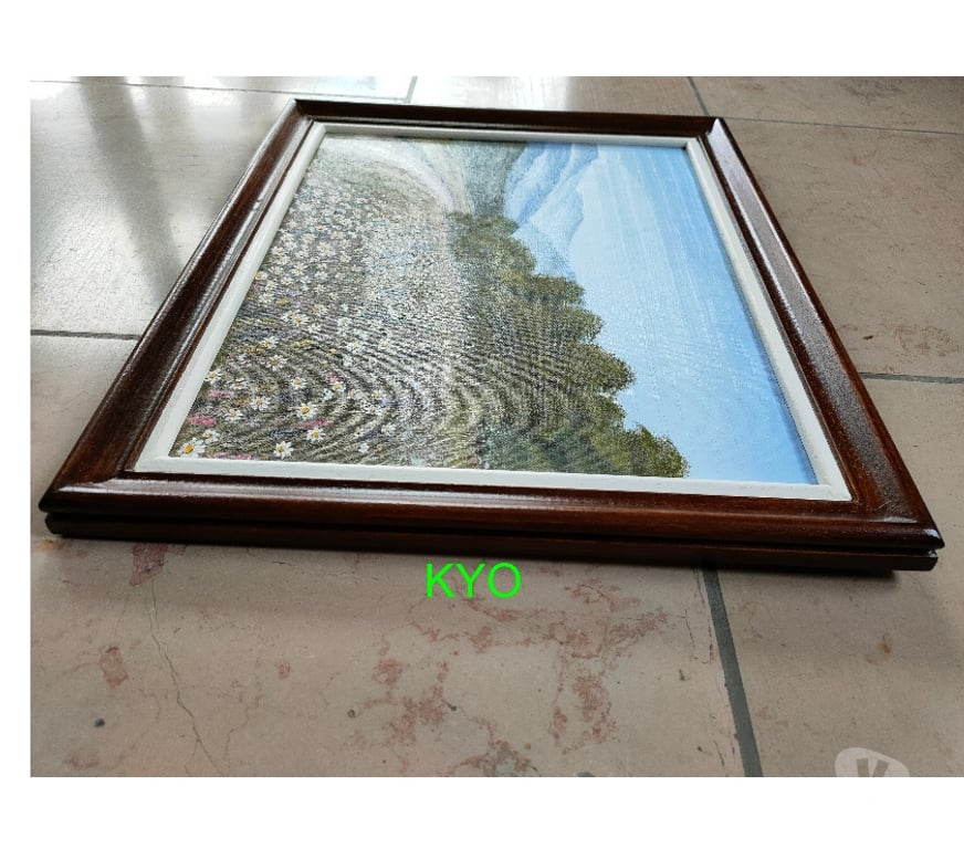 Décoration - art Jura Foncine le Haut - 39460 - Photos Vivastreet J.DELOYE - Tableau peinture toile paysage Montagnes du Jura