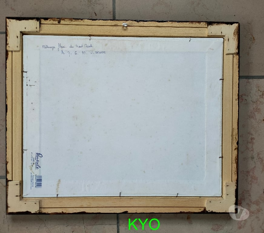 Décoration - art Jura Foncine le Haut - 39460 - Photos Vivastreet J.DELOYE - Tableau peinture toile paysage Montagnes du Jura