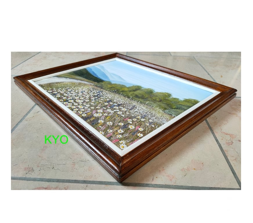 Décoration - art Jura Foncine le Haut - 39460 - Photos Vivastreet J.DELOYE - Tableau peinture toile paysage Montagnes du Jura