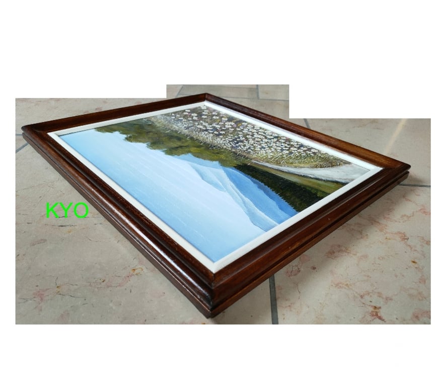 Décoration - art Jura Foncine le Haut - 39460 - Photos Vivastreet J.DELOYE - Tableau peinture toile paysage Montagnes du Jura