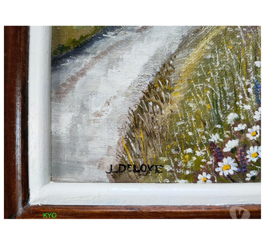 Décoration - art Jura Foncine le Haut - 39460 - Photos Vivastreet J.DELOYE - Tableau peinture toile paysage Montagnes du Jura