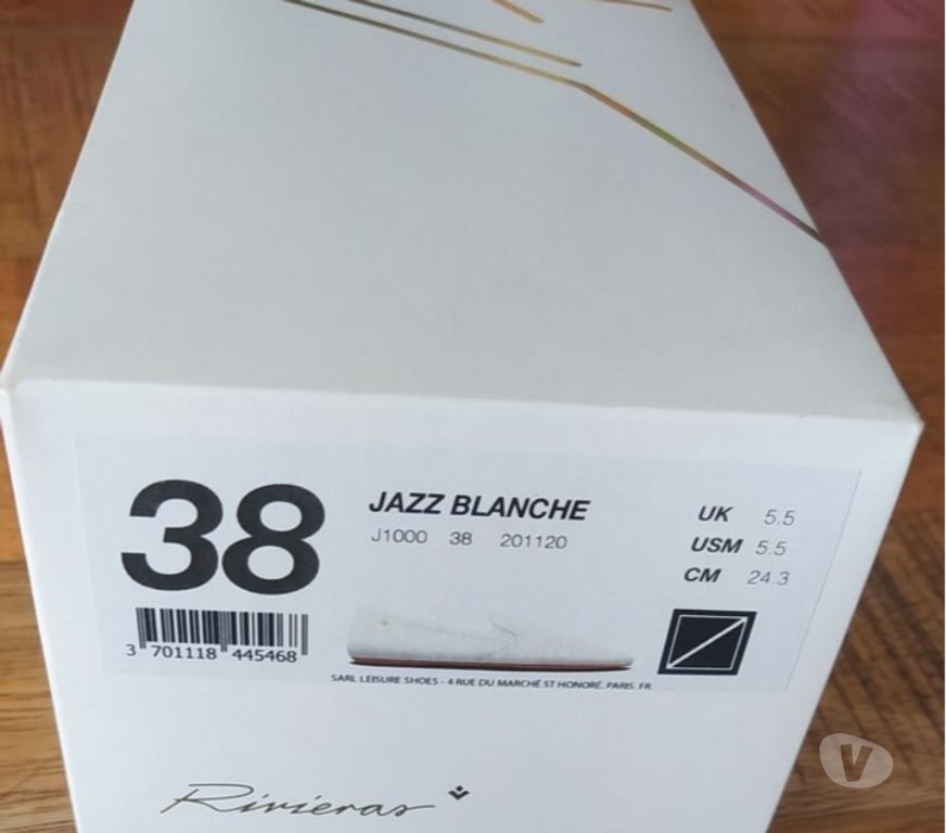 Chaussures Seine-Saint-Denis Montreuil - 93100 - Photos Vivastreet Chaussures cuir Rivieras Jazz neuve