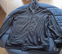 Veste Sweat bleu marine à capuche