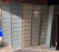 Casiers de rangement métallique