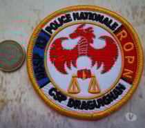 écusson obsolète circonscriptions de sécurité Draquignan