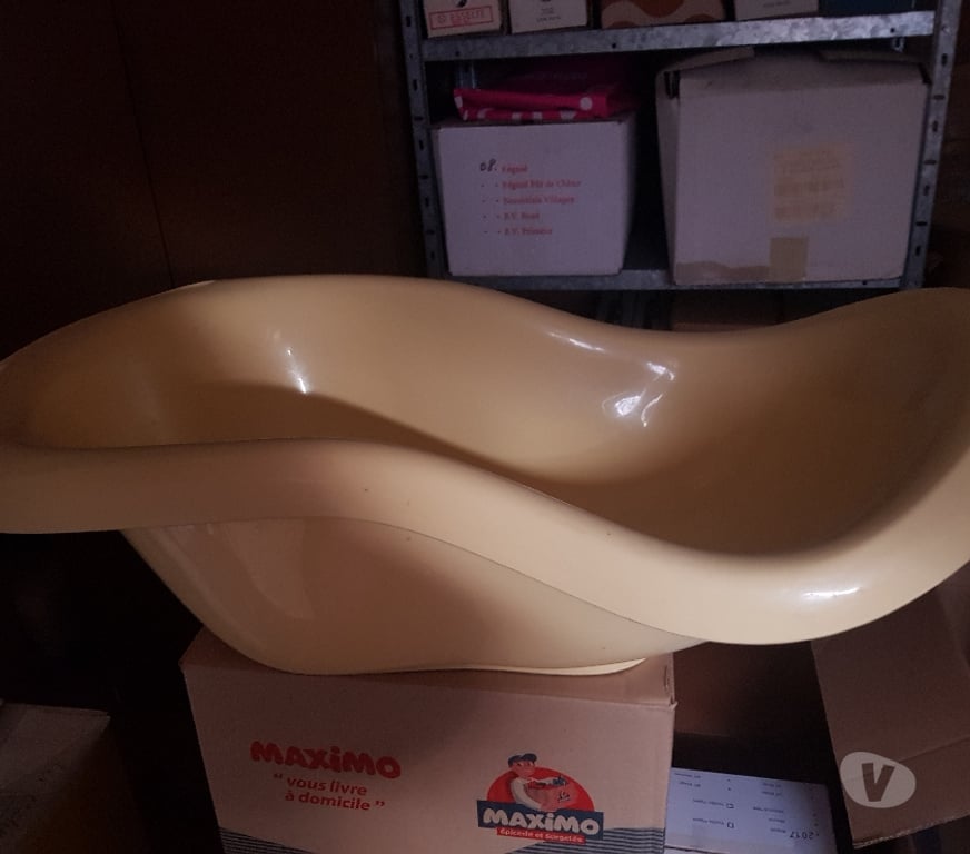 Equipements bébés Essonne Juvisy sur Orge - 91260 - Photos Vivastreet baignoire bébé jaune