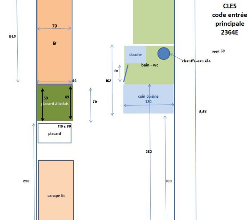 Appartements à vendre Hérault Lamalou les Bains - 34240 - Photos Vivastreet Part.vds studio pour curiste