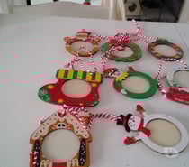 8€ Ornement de cadre photo noël