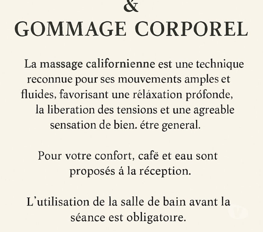 Massages Paris Paris 12ème ardt - 75012 - Photos Vivastreet Essence bien-être au cœur du 12ème