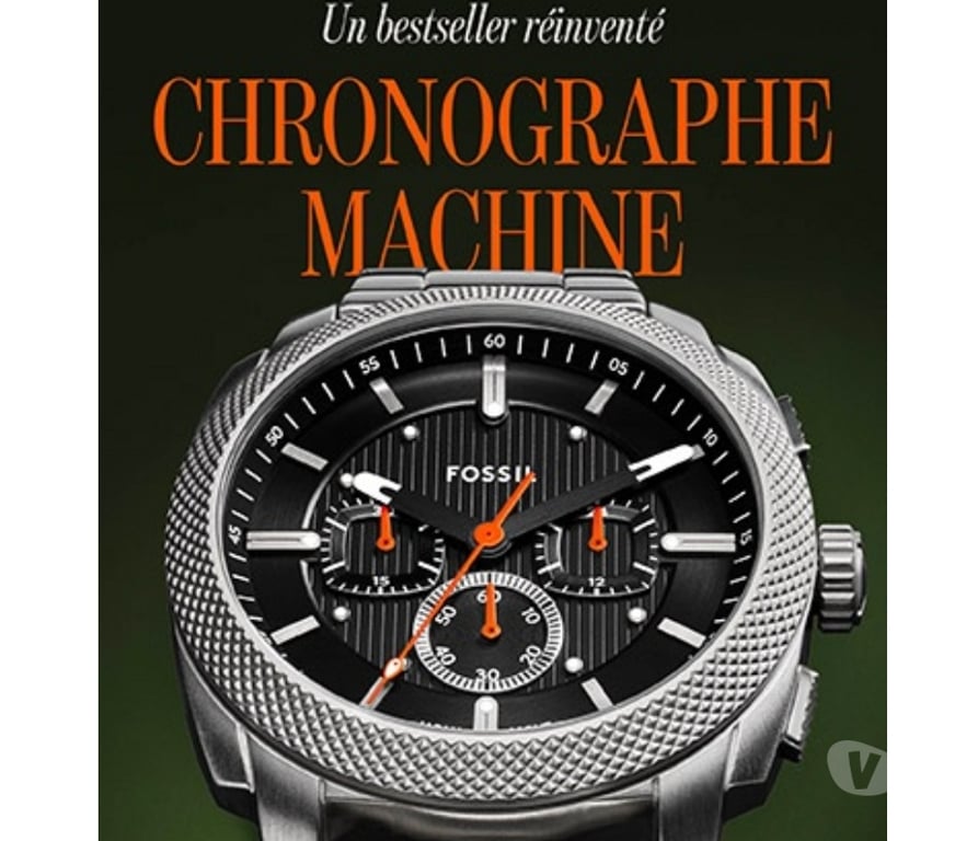 Montres occasion Meurthe-et-Moselle Nancy - Photos Vivastreet Montre Chronographe "Machine" FOSSIL, NEUVE et garantie !!