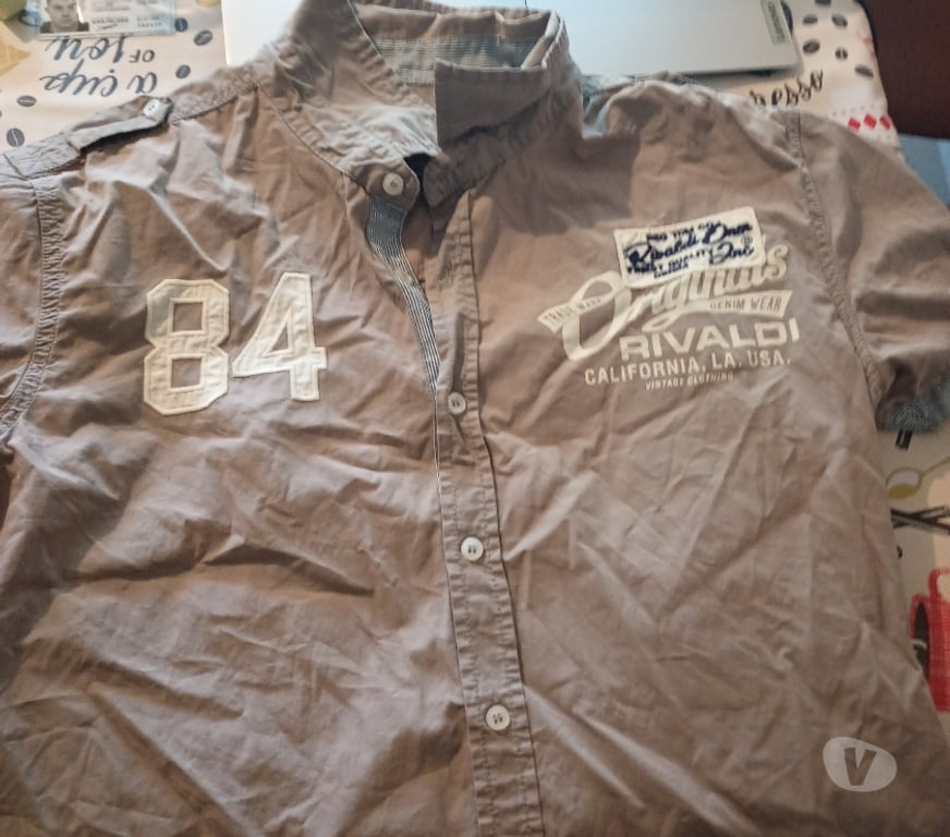 Vêtements occasion Charente Barbezieux St Hilaire - Photos Vivastreet chemise homme RIVALDI