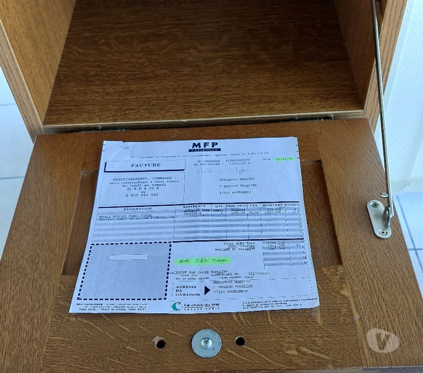 Ameublement & art de la table Charente-Maritime Bourgneuf - 17220 - Photos Vivastreet meuble de bureau